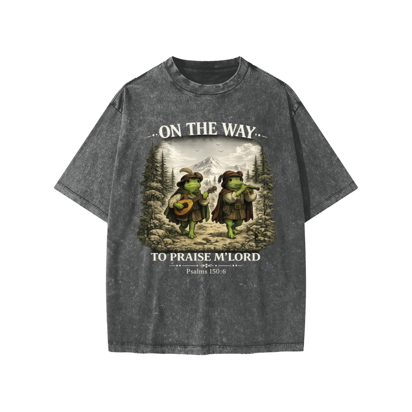 Praise M'Lord Kids Tee (white text version)
