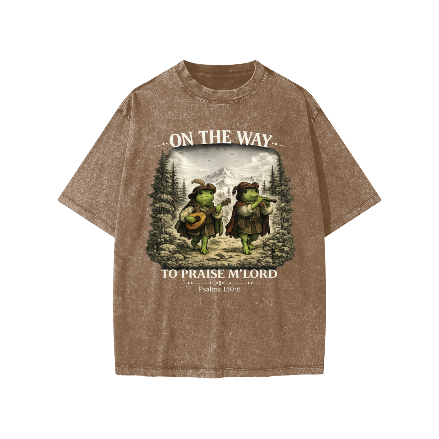 Praise M'Lord Kids Tee (white text version)